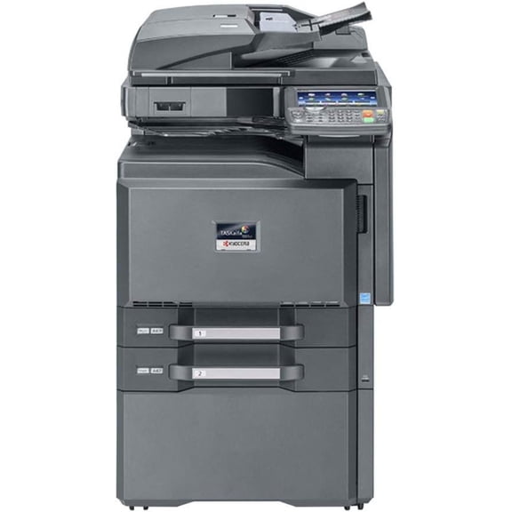 Kyocera TASKalfa 3551ci Color Multifunction Copier – 35 ppm Color / B&W, Print/Scan/Copy/Fax, Tabloid-Size (11×17), Auto-Duplex, Network & 2 Trays