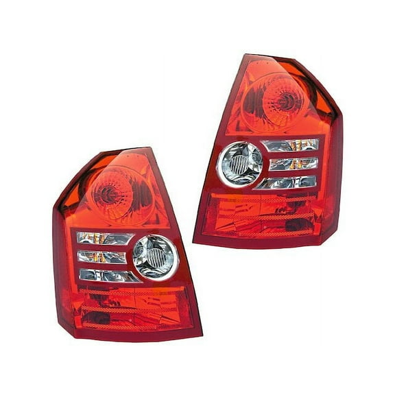 Tail Light Assembly Set 2 Piece - Compatible with 2008 - 2010 Chrysler 300 2009