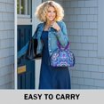 thumbnail image 6 of Boho Bohemia Flower Drawstring Lunch Bag Women - Drawstring Lunch Bag Insulated for Work Office - Stain-Resistant Large Lunchbags for Women with Multi-Pockets, 6 of 6