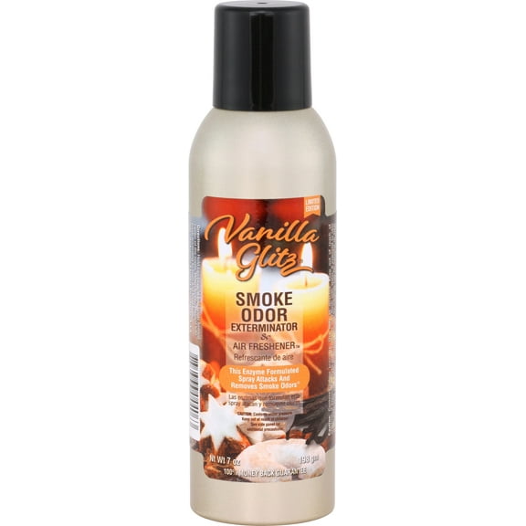 Smoke Odor Exterminator  Air Freshener 7oz spray-Vanilla Glitz