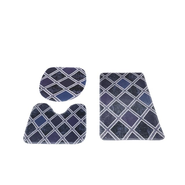 Baño Alfombras para Baño Baño Alfombras Conjuntos 3 Piezas de Alfombra de Baño, Alfombra de Bañera Antideslizante Ultra Suave Y Alfombra de Baño Absorbente, Alfombra de Baño, Alfombra de Baño Alfombra