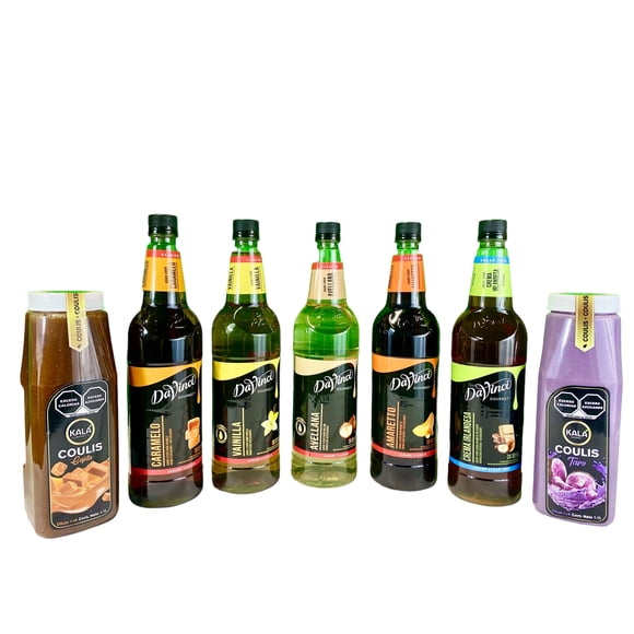Kit De 10 Jarabes Davinci Y Coulis Kala