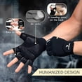 thumbnail image 3 of Guantes de entrenamiento ATERCEL para hombre y mujer - Negro (XS), 3 of 8