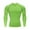 1-Green, variant on Men's Compression Long Sleeve Shirt, Athletic Base Layer for Running Workout, Undershirt Sport Quick Dry Tops