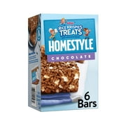 Rice Krispies Treats Homestyle Marshmallow Snack Bars, Chocolate (Pack of 6)