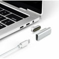 thumbnail image 2 of Magnetic USB C Type-C Adapter Side Plug Elbow 20pin Full-function Adapter Charging Data Transmission 4k Video, 2 of 8