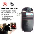 thumbnail image 2 of Big Clearance! Car Shield Key Case Single Layer Signal Blocking Pocket Rfid Anti-Theft Anti-Position Key Bag Against Radiation, 2 of 6
