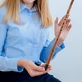 thumbnail image 3 of 1 Pc Introductory Wooden Flute Portable Flute Chinese Flute for Beginner (D Key), 3 of 5