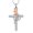 Rose, variant on Backside Personalize Stainless SteelCross Urn Pendant Rose Flower Necklace for Cremation Ashes Urn Necklace Lockets for Ashes