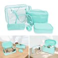 thumbnail image 2 of Equate Beauty Cosmetic Bag - Value Set - Green, 2 of 5