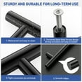 thumbnail image 2 of 20 Pack Cabinet Handles, 3-3/4 inch Hole Center Kitchen Drawer Pulls, 304 Stainless Steel Cabinet Pull with Screwdriver Tools, Matte Black Kitchen Handles for Cabinets, Hardware for Cabinets Cupboard, 2 of 7