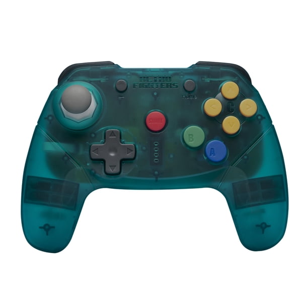 Retro Fighters Brawler64 Mando Inalámbrico Nintendo Switch Online Bluetooth Edición NSO Azul