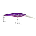 thumbnail image 1 of Berkley Flicker Minnow Pro Flash Flashy Purple Candy Fishing Bait, Multi, 3" | 7.5cm, 1 of 1