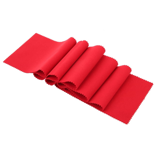 Cubierta Para Teclado De Piano Antiarañazos, Accesorio Musical Cubierta Para Teclado De Piano Antipolvo Diseño De Cubierta De Tela A Prueba De Polvo De Algodón Suave Rojo Para