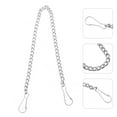 thumbnail image 3 of TINKSKY 6pcs Toilet Handle Chain Stainless Steel Toilet Flapper Lift Chain Replacements, 3 of 6