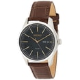 thumbnail image 2 of Men's Green Dial Leather Strap Watch, 2 of 2