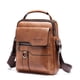 thumbnail image 5 of Puntoco Bolso Bandolera Bolso De Hombro para Hombre Bolso De Cuero Informal De Mano Vertical De Cuero Vintage para Hombre Regalo para Padre/Aniversario, 5 of 8