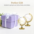 thumbnail image 2 of 12pcs Plastic Tellurion Candy Boxes Creative Candy Gift Boxes for Wedding Christmas Golden, 2 of 8