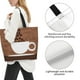thumbnail image 3 of Balery Coffee Cafe Cup Bolsa Tote Estilo Estético con Cremalleras, Bolsa de Hombro, Bolsa de Compras Grande y Plegable, 3 of 8