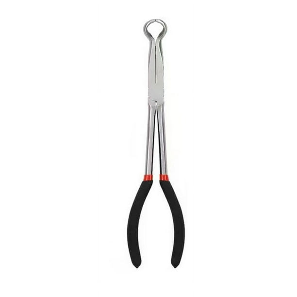 Alicates para bujías de alcance Extra largo de 11 pulgadas con cabeza de anillo, alicates de punta larga de 280 MM, alicates para quitar cables de bujías de coche