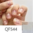 thumbnail image 3 of Beautifully Nail Stickers Perfect Design Peelable Lasting High Quality Polychromatic Manicure Easy To Use Nail Accessories Liuxinyi, 3 of 7