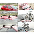 thumbnail image 4 of Universal Adjustable Car Roof Rack Cross Bars Black for Ford Focus/Honda Civic 75 kg Capacity 1M, 4 of 8