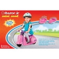 thumbnail image 6 of Razor Jr. Little Girls Kids Mini Mod 2 MPH Electric Scooter Ride On Moped, Pink, 6 of 6