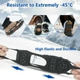 thumbnail image 3 of OROOTL Ice Cleats for Shoes and Boots, Snow Traction Cleats Crampons for Women Men Kids Anti Slip 28 Studs Shoes Walk Traction Cleats on Snow and Ice, 3 of 6