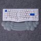thumbnail image 4 of Almohadilla para reposamuñecas con teclado en forma de nube, almohadilla para reposamuñecas para aliviar el dolor para PC (gris), 4 of 5