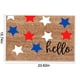 thumbnail image 3 of Felpudo de bienvenida del Día de la Independencia | Alfombra antideslizante de poliéster para interior y exterior de 60 x 40 cm | Decoración navideña | Tapete rascador para puerta de entrada, gar, 3 of 5