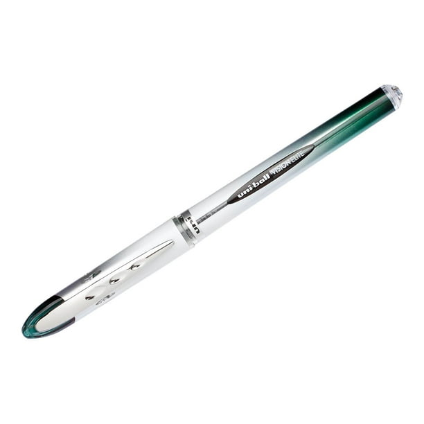 Uniball VISION ELITE BLX Rollerball pen green black pigment ink