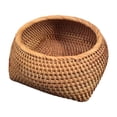 thumbnail image 1 of Cesta de almacenamiento de ratán, cesta de mimbre, bandeja para decoración del hogar, cestas de almacenamiento rústicas, cesta tejida para servir para L, 1 of 8
