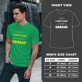 thumbnail image 4 of Greenyef Graphics I Cant I Have Plans In The Garage Men's T-Shirt (Antique Irish & Yellow, Large), 4 of 6