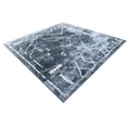 thumbnail image 5 of Unique Loom Kamala Washable Collection Area Rug - Tribal (7' 10" Square Navy Blue/Gray), 5 of 9