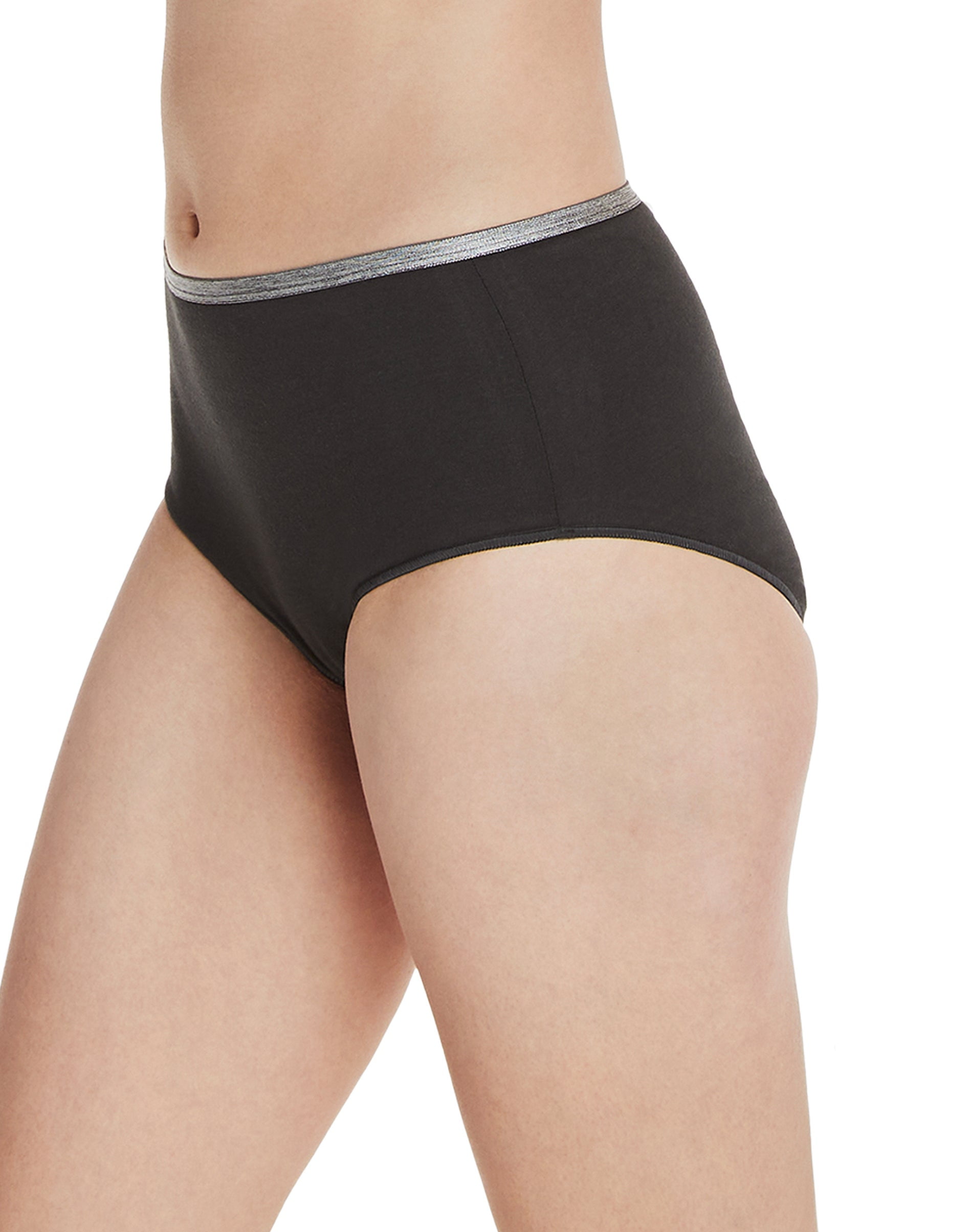 Hanes Women's Breathable Cotton Stretch Brief Underwear, 10-Pack Assorted 8  
