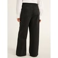 thumbnail image 3 of Free Assembly's Women's and Women's Plus Wide Leg Jeans with Patch Pockets, 30", 32", and 34" Inseams, Sizes 0-28, 3 of 9