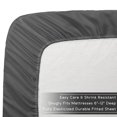 thumbnail image 2 of Bare Home 2 Twin Fitted Premium Ultra-Soft Bed Sheets (2-Pack) - Hypoallergenic, Twin, 12" Deep Pocket, 39" x 75"(Twin, Gray), 2 of 4
