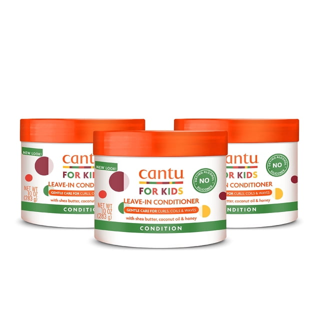Cantu Care for Kids Leave-In Conditioner, 10 oz (Pack of 3)