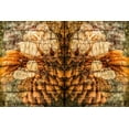 thumbnail image 2 of Vincze 14x11 Gold Ornate Wood Framed with Double Matting Museum Art Print Titled - Autumnal Spirit I, 2 of 4