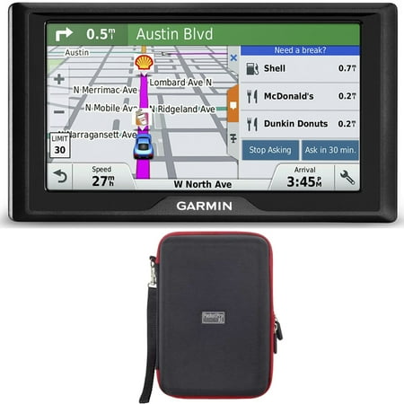 Garmin Drive 60LM GPS Navigator (US) 010-01533-0C Hardshell Case Bundle includes GPS and PocketPro XL Hardshell Case