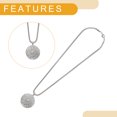 thumbnail image 5 of Unique Bargains 1 Pcs Artificial Crystal Ball Car Rear View Mirror Pendant Accessories Car Hanging Ornament Silver Tone, 5 of 6
