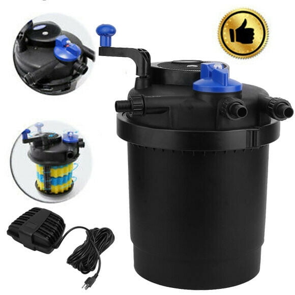 1320GPH Water Pump Z2 1600 Gal Pressure Pond Filter 11W UV Sterilizer Koi Fish 