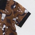 thumbnail image 7 of Western Baby Boy Summer Clothes 0 3 6 12 18 Months Cow Print Short Sleeve Polo Romper Bodysuit One Piece Jumpsuit Outfits Kaprioy Boys Graduation Outfit, 7 of 7
