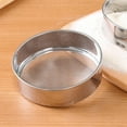 thumbnail image 4 of Stainless Steel Strainer Filter Fine Mesh Strainer Flour Sifter Sieve Fruit Juice Skimmer, 4 of 5