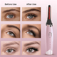 thumbnail image 4 of Heated Eyelash Curlers,Electric Eyelash Curlers,8-10 Seconds Fast Heating, Anti-Burn Heated Lash Curler,A Fast-Forming, Natural-Looking,Long-Lasting Heated Eyelash Curler, 4 of 6