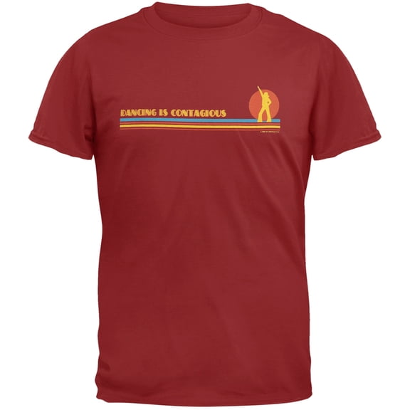 Dancing Is Contagious Maroon Youth T-Shirt