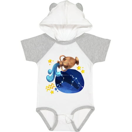 

Inktastic Aquarius Constellation Zodiac Sign Illustration Gift Baby Boy or Baby Girl Bodysuit