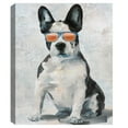 thumbnail image 4 of Masterpiece Art Gallery Shady Pups I, II, III, IV by Studio Arts Puppy Dog Canvas Art Print Set of 4 (16" x 20"), 4 of 4