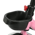 thumbnail image 6 of 2-in-1 Kids Tricycle, Extended Push Handle for Effortless Push, Gift Trike for Kids, Kids Tricycle, Pink, 6 of 8