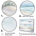 thumbnail image 3 of Designart "Serene Beach Horizon In Soft Colors III" Coastal Minimalism Floater Framed Wall Decor, 3 of 5